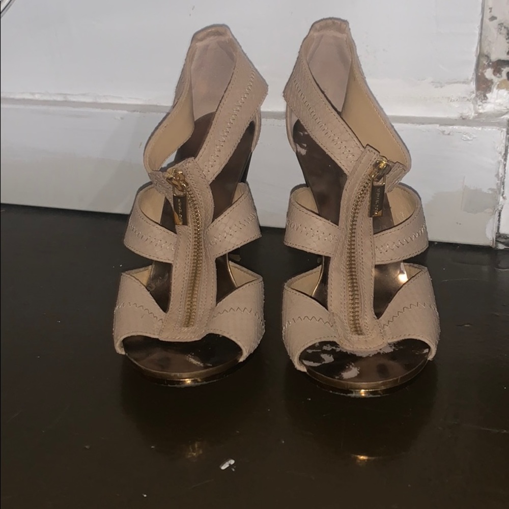 Nude Michael Kors Heels